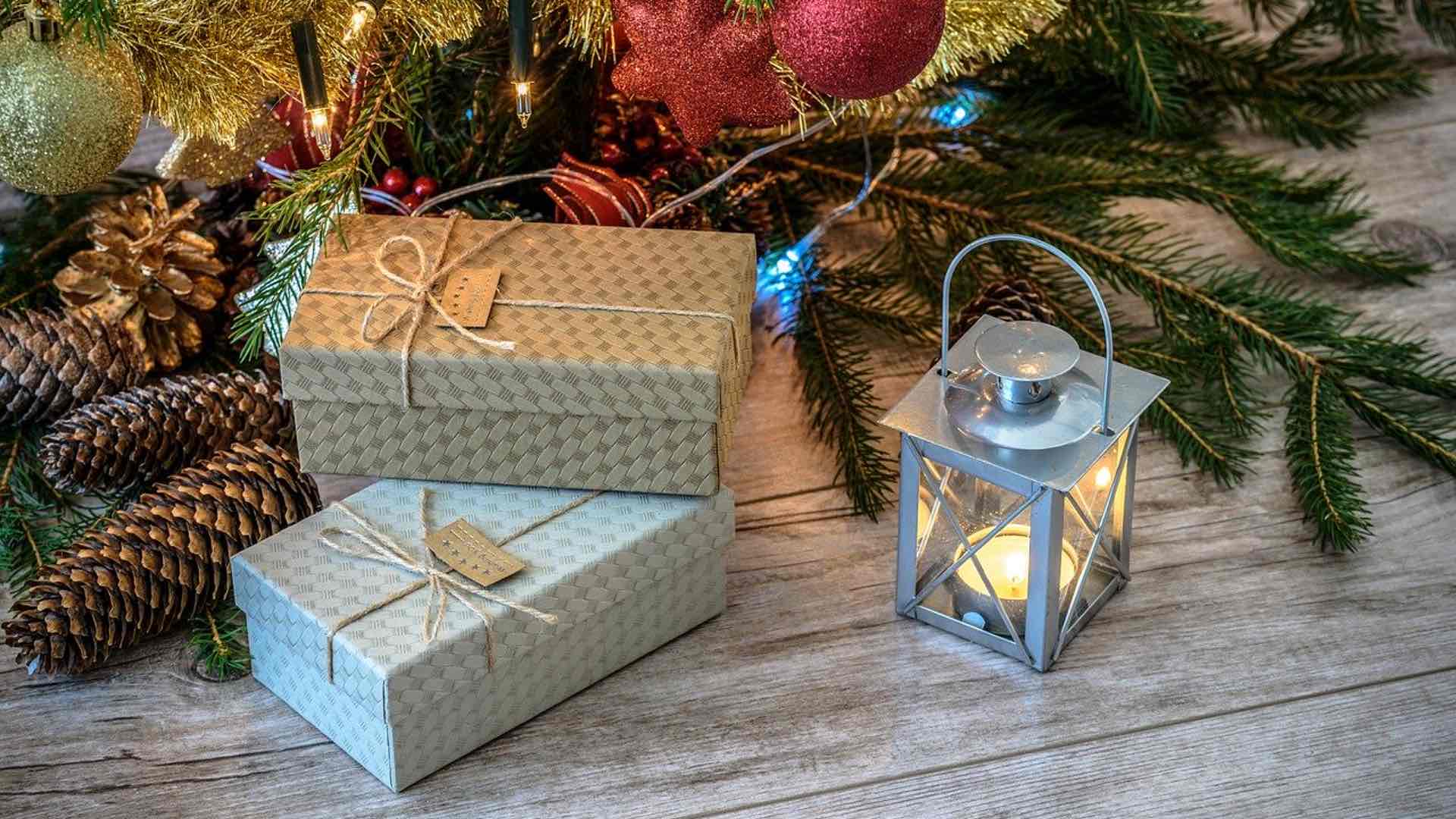 Kit papier cadeau de Noël moderne