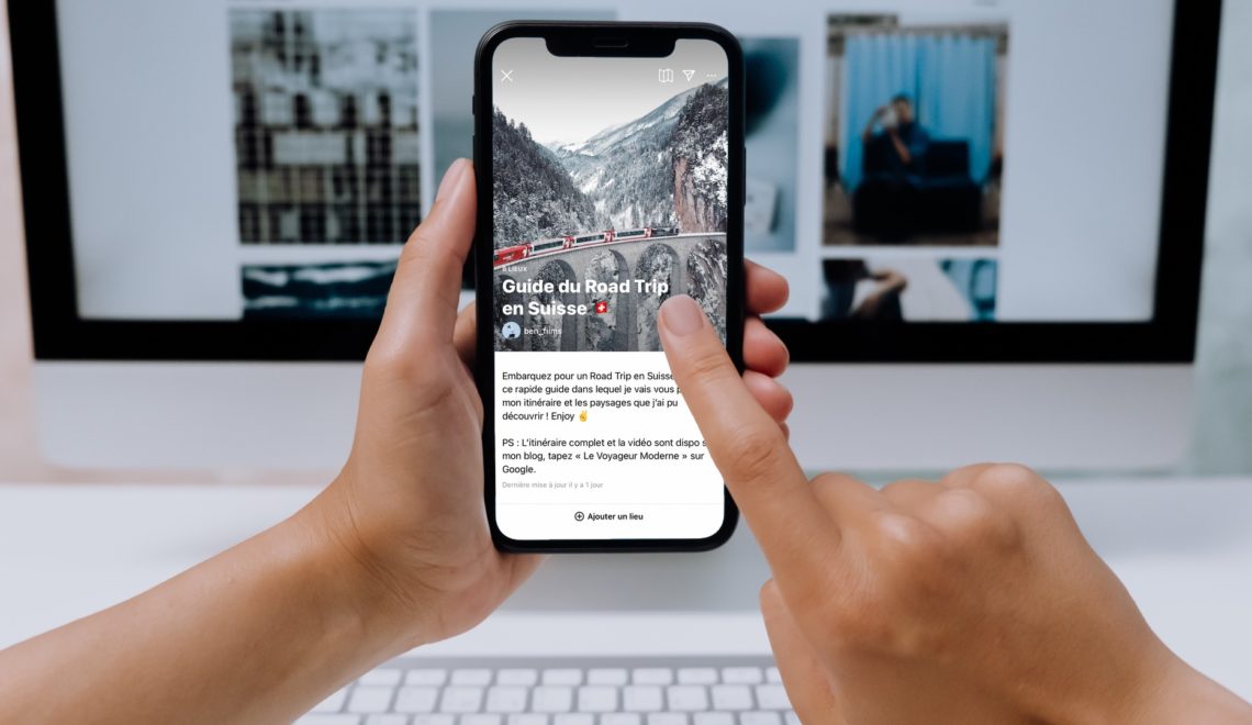 Tutoriel comment créer Instagram Guides français